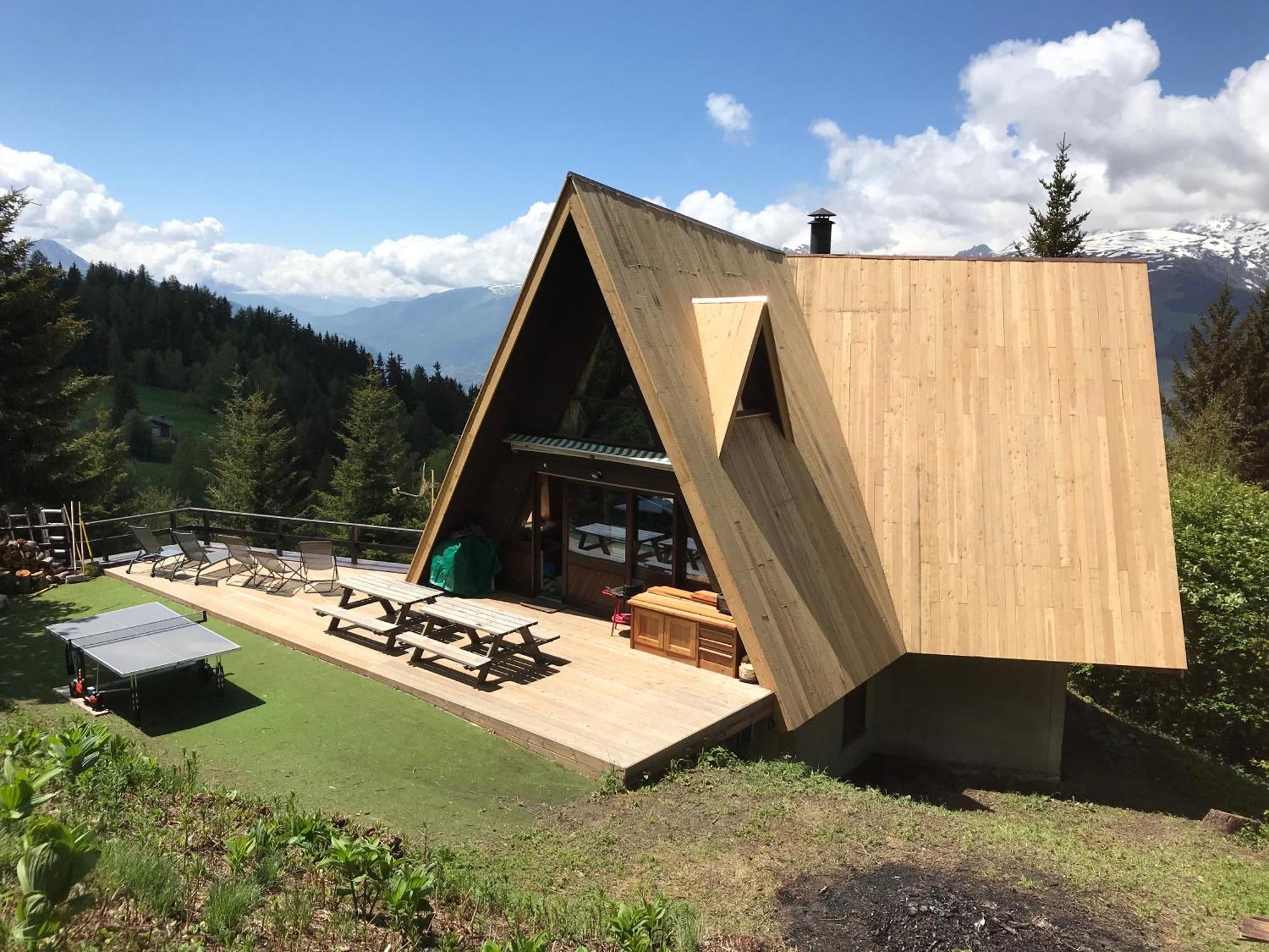 Le Chalet Pointu De Capucine Bourg-Saint-Maurice Exterior foto